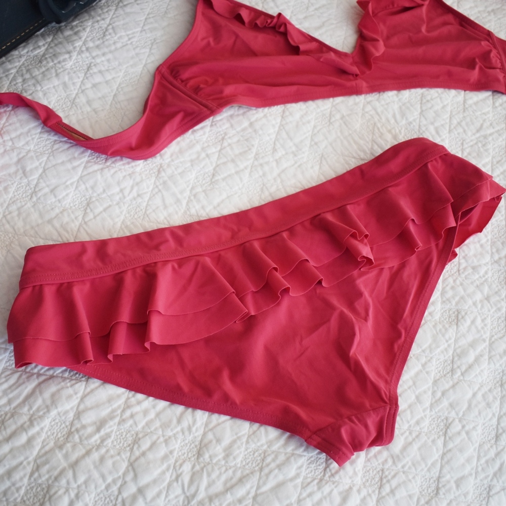 COPY - GapBody Coral Bikini  - Size L/XL